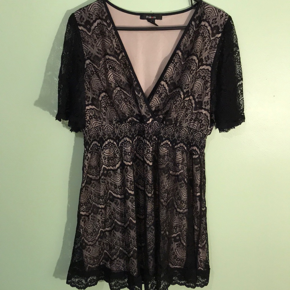 Lace Tunic Dress